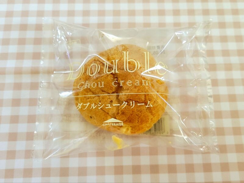 ダブルシュークリームのパッケージ