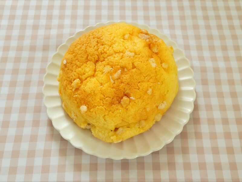 焦がしバターのメロンパンの全体
