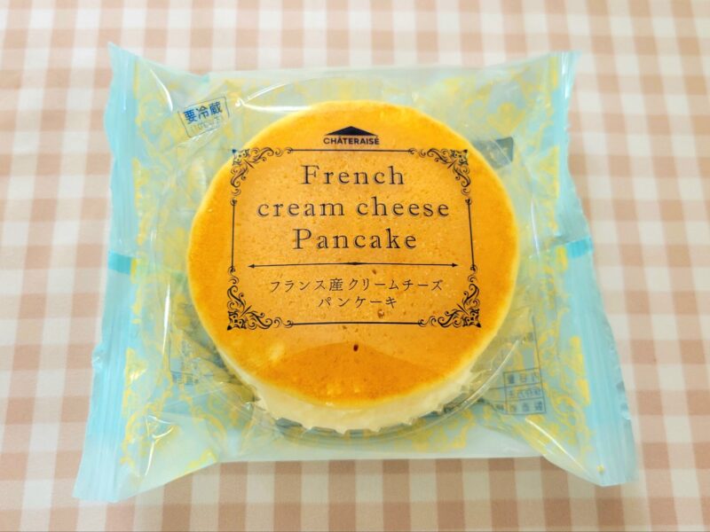 フランス産クリームチーズパンケーキのパッケージ