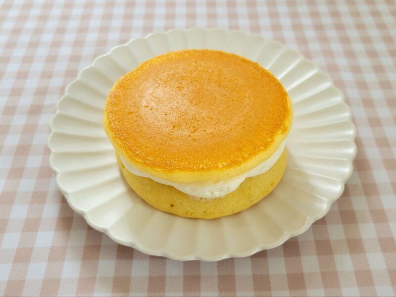 フランス産クリームチーズパンケーキの全体