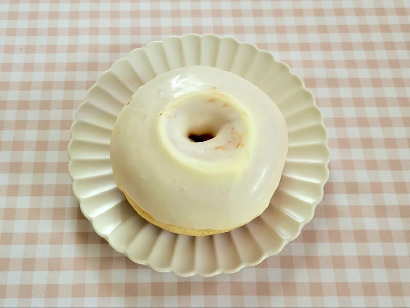 ホワイトtチョコリングの全体