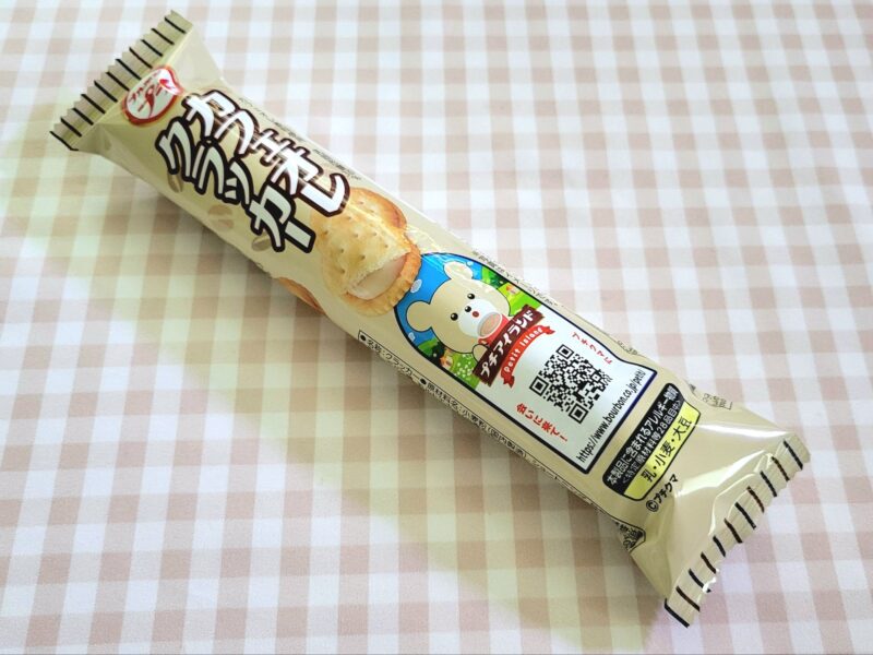 カフェオレクラッカーのパッケージ