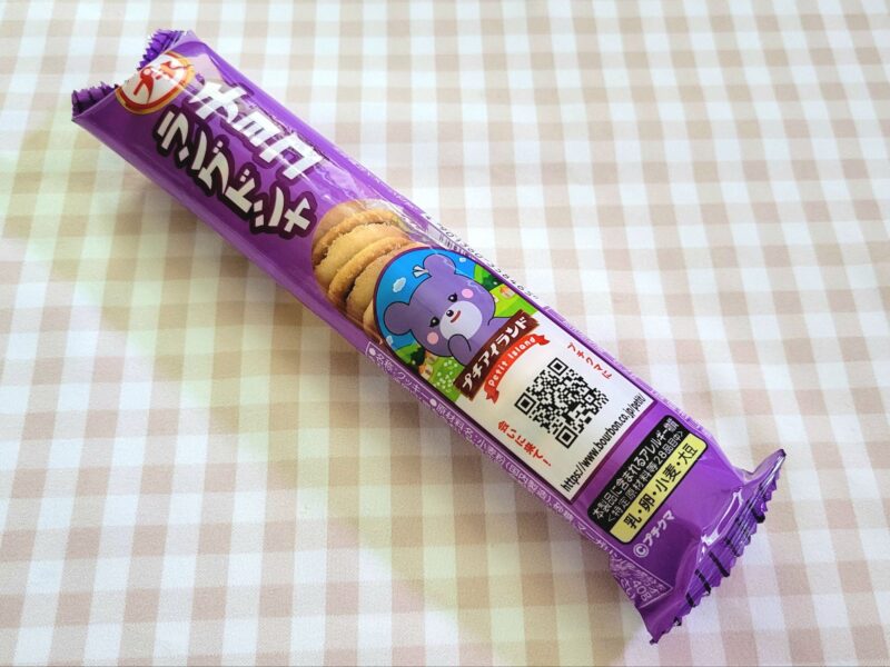 チョコラングドシャのパッケージ