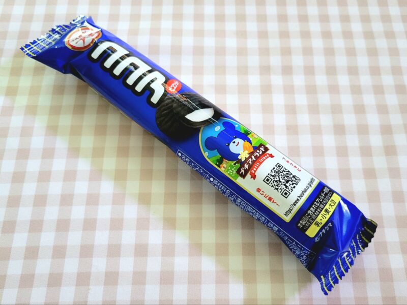 ココアビスケットのパッケージ