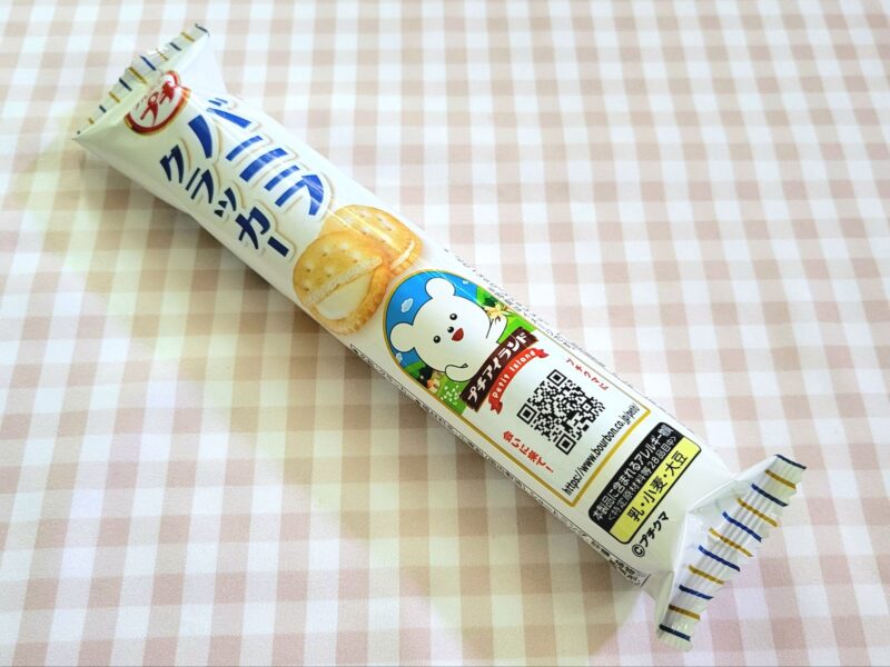 バニラクラッカーのパッケージ
