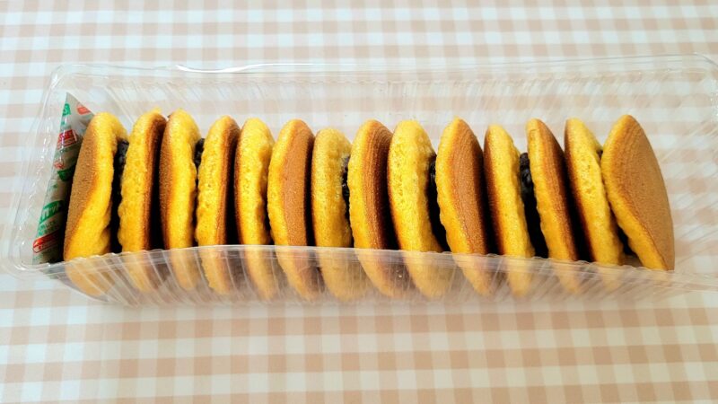 ふぞろいどら焼きの全体